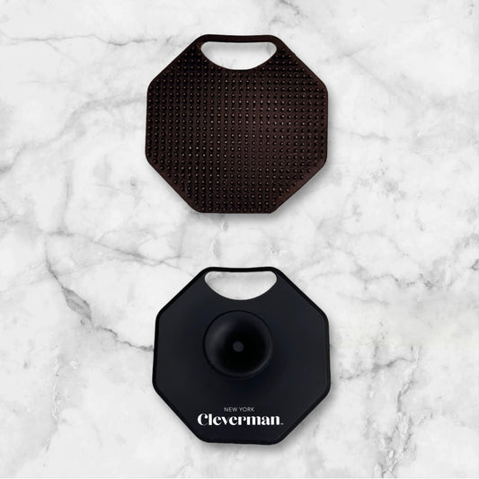 Men's Face Scrubber – Silicone Cleansing Brush & Soft Massager, All Skin Types