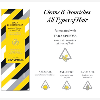 Men's Cleansing Shampoo for Normal Hair (5 pack)
