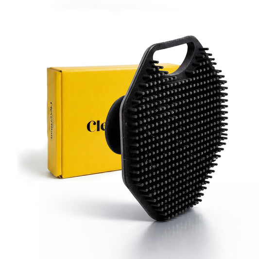 Men's Face Scrubber – Silicone Cleansing Brush & Soft Massager, All Skin Types