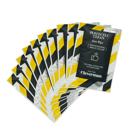 Facial Cleansing Wipes 10ct – Unscented, Hypoallergenic, Removes Dye Stains